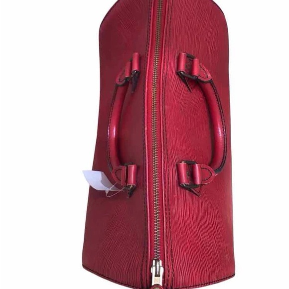 Louis Vuitton Epi Speedy 30 Boston Bag Red Handbag - Picture 8 of 16